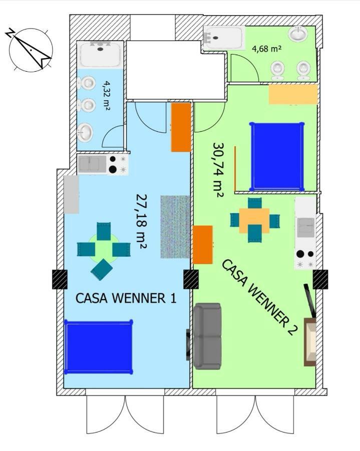 Casa Wenner 1 Appartement Napels Buitenkant foto